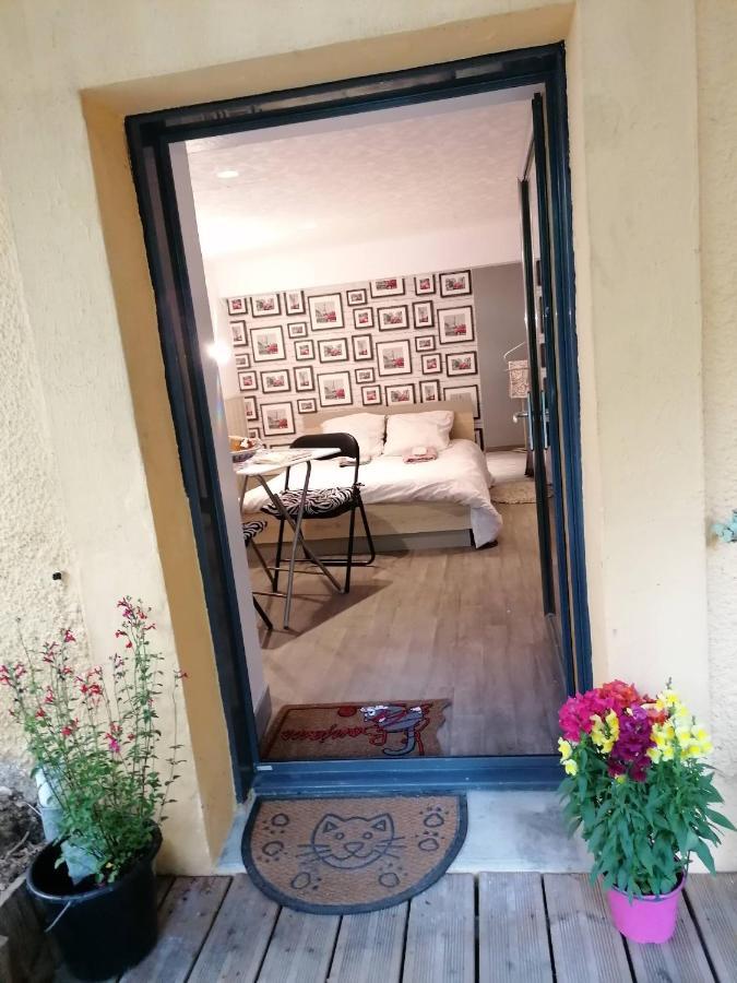 Guest House Dans Jardin Exotique Proche D'Une Voie Verte มอร์เล ภายนอก รูปภาพ